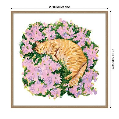 Dream on the Meadow by Lucia Gianello Framed Canvas Wall Art Print