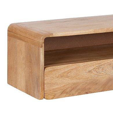 Kato Wood Floating Console Table