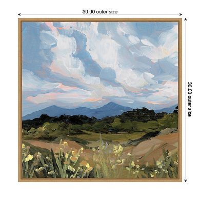Garden of Gods by Emily Kenney Framed Canvas Wall Art Print