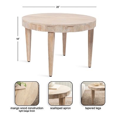 Fairhaven Wood Coffee Table