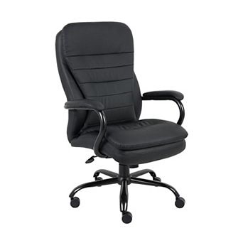 Ava Rolling Oversized Office Chair, Swivel, 400lbs