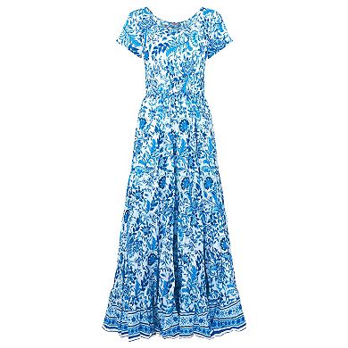 Joe Browns Women's Plus Size Cotton Maxi Dress