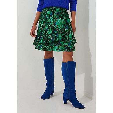 Joe Browns Women's Plus Size Flowy Ruffle Skirt