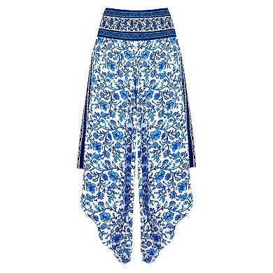 Joe Browns Women's Plus Size Flowy Crop Beach Pant