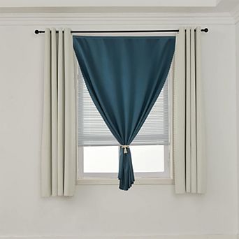 Self Adhesive Blackout Curtains: Easy Install, Energy Efficient, Adjustable Size, Machine Washable