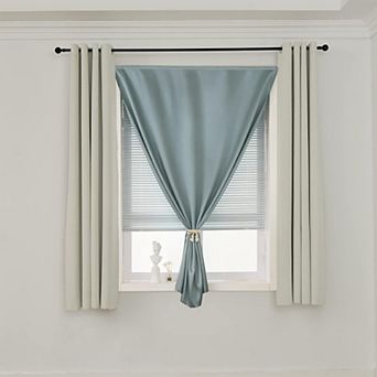 Self Adhesive Blackout Curtains: Easy Install, Energy Efficient, Adjustable Size, Machine Washable