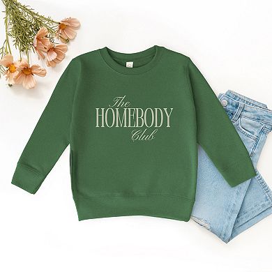 The Homebody Club - Toddler Graphic Sweatshirt