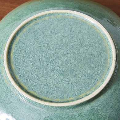 Irregular Edge Reactive Glaze Decorative Dish: Multifunctional, Unique, Home Decor, Gift