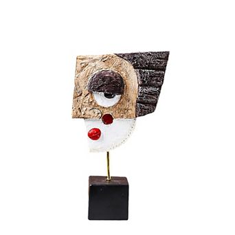 Handcrafted Abstract Figurines for Modern Home Decor: Bookshelves, TV Stands, Living Rooms