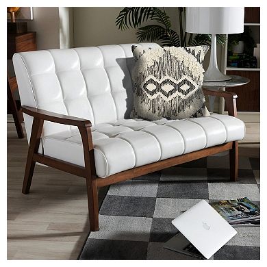 HomeRoots 20" Black and Ivory Throw Pillow