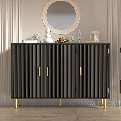 Suitable for three-door striped side cabinets in the living room, kitchen, and hallway