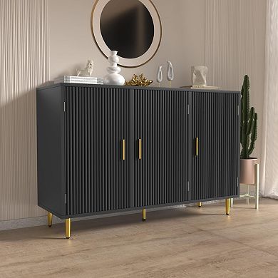 Suitable for three-door striped side cabinets in the living room, kitchen, and hallway