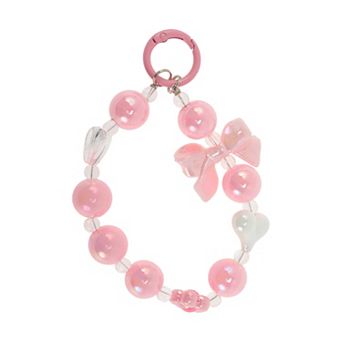 Heart Bow Phone Charm Stylish Accessory for Your Phone 1 pc