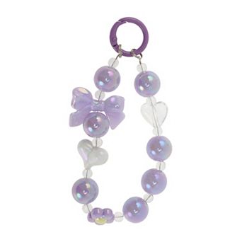 Heart Bow Phone Charm Stylish Accessory for Your Phone 1 pc