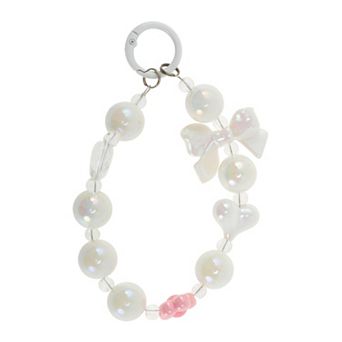 Heart Bow Phone Charm Stylish Accessory for Your Phone 1 pc