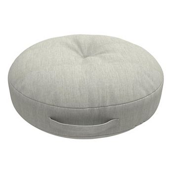 Covers&All Sunbrella Round Chair Cushions with Handle, Thick Outdoor/Indoor Seat Cushion and Floor