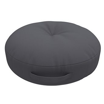 Covers&All Round Chair Cushions with Handle, Thick Outdoor/Indoor Seat Cushion and Floor Pillow for