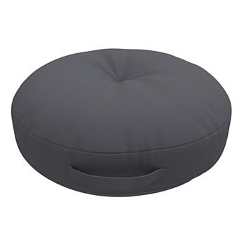 Covers&All Round Chair Cushions with Handle, Thick Outdoor/Indoor Seat Cushion and Floor Pillow