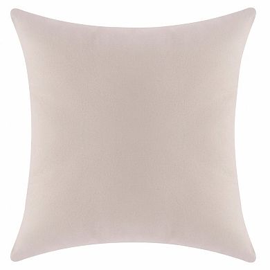 HomeRoots 20" Gray and Black Throw Pillow