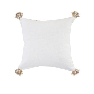 HomeRoots 20" Ivory Throw Pillow