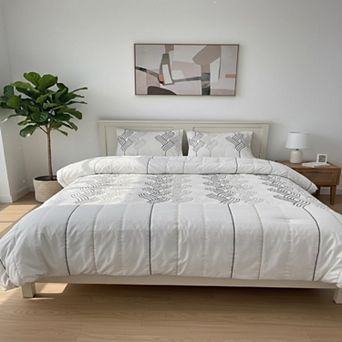 Unikome Year Round Quilted Down Comforter set 2 or 3 pc