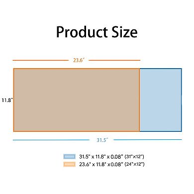 Extended Gaming Mouse Pad Large Desk Mat with Modern Topographic Pattern for Office