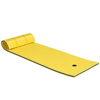 Floating Foam Water Mat with Headrest for Pool Lake and Beach 83 Inch