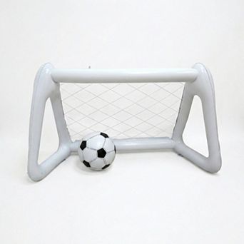 Inflatable Soccer Goal with Net Portable Backyard Lawn and Park Play