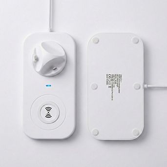 3-in-1 Wireless Charging Station with USB Cable Compatible with Qi Enabled Devices