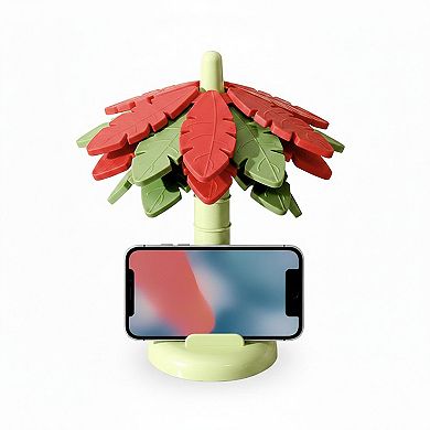 Palm Leaf Silicone Trivet Set Heat Resistant Non Slip Kitchen Pot Holders