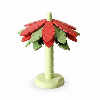 Palm Leaf Silicone Trivet Set Heat Resistant Non Slip Kitchen Pot Holders