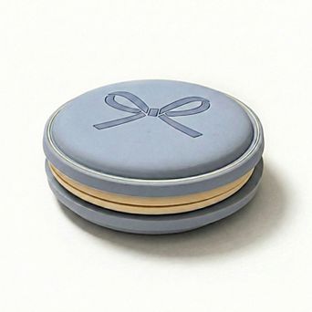 Macaron Coaster Set with Bow Design Round Table Protectors