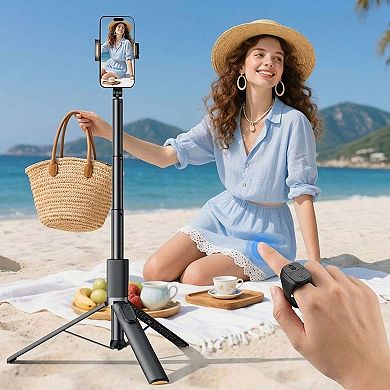 Bluetooth Ring Remote Control with Scroll Wheel for Phone Browsing and Photos