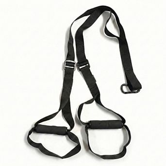 Suspension Training Straps with Handles Adjustable Bodyweight Trainer