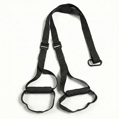 Suspension Training Straps with Handles Adjustable Bodyweight Trainer