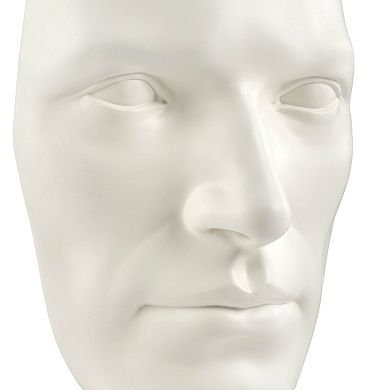 HomeRoots 28" X 17" White People Handmade Resin Wall Decor