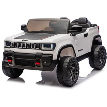24V Licensed Electric Truck for Kid,2-Seater Children Ride-on Car,Parent Remote Control with 3 Speed