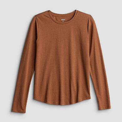 Women's Sonoma Goods For Life® Everyday Long Sleeve Crew Tee