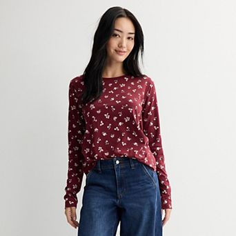 Women's Sonoma Goods For Life® Everyday Long Sleeve Crew Tee
