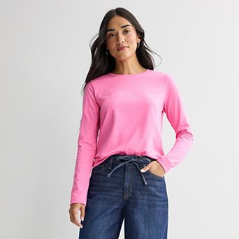 Women's Sonoma Goods For Life® Everyday Long Sleeve Crew Tee