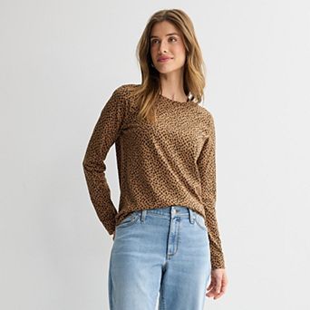 Women's Sonoma Goods For Life® Everyday Long Sleeve Crew Tee
