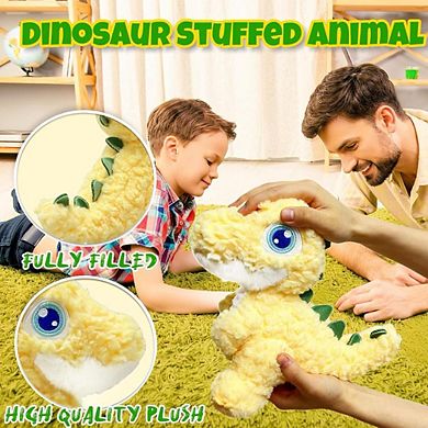 Ten Inch Dinosaur Alligator Plush Toy