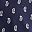 Navy Spaced Pasley