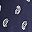 Navy Spaced Pasley
