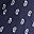 Navy Spaced Pasley