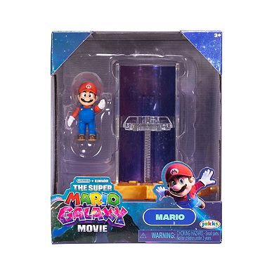 Super Mario Galaxy 1.5-Inch Figure with Star Launcher Accessory