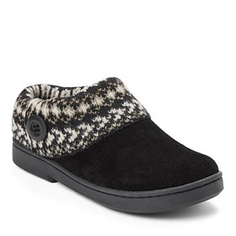 Clarks® Suede Women's Slip-On Clog Slippers