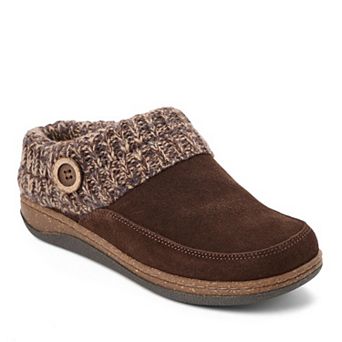 Clarks® Cork Midsole Women's Sweater Collar Slip-On Clogs