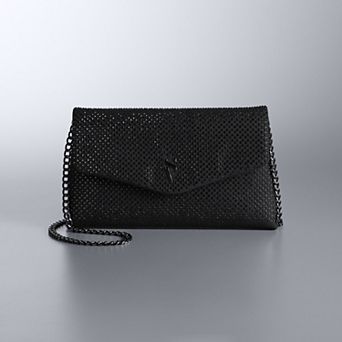 Simply Vera Vera Wang Rhinestone Envelope Crossbody Bag