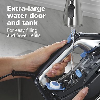 Hamilton Beach FabricIQ Steam Iron with Intuitive Touchpad
